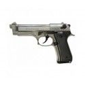 PISTOLET 92 AUTO CAL. 9MM PA CHROME NEW VERSION 