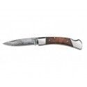 Couteau Damascus Lord - Lame 92mm - Manche Ronce 