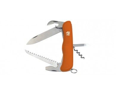 Couteau multifonction MIKOV Orange 6 pièces - Lame 9 cm 