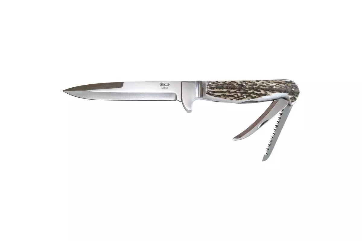 Couteau de chasse MIKOV 3 pièces Cerf 