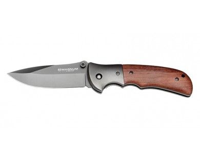 Couteau Co-Operator - Lame 87mm - Manche Bois - Clip 