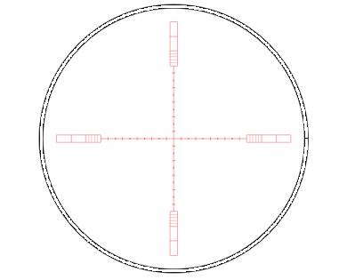Lunette de tir Hawke SIDEWINDER 6.5-20x42 mil dot 