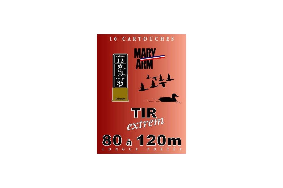 Cartouches Mary-Arm Tir Extrem 35 grammes