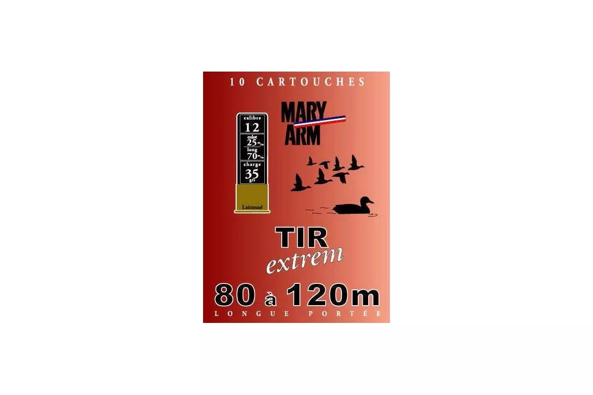 Cartouches Mary-Arm Tir Extrem 35 grammes