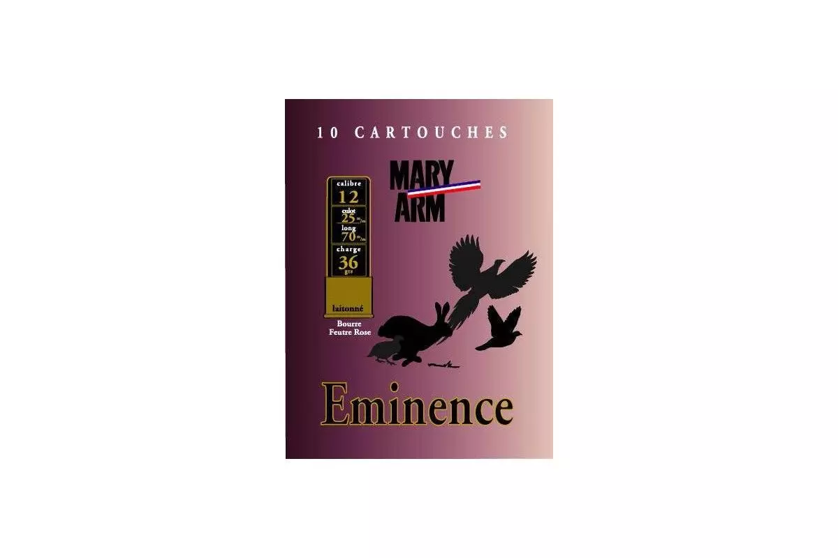 Cartouches Mary-Arm Eminence 36 grammes