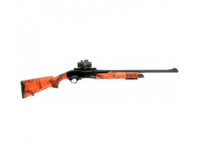 Fusil Manuchasse Rapid Slug Camo fluo 4+1 Canon de 61 cm + Point Rouge 