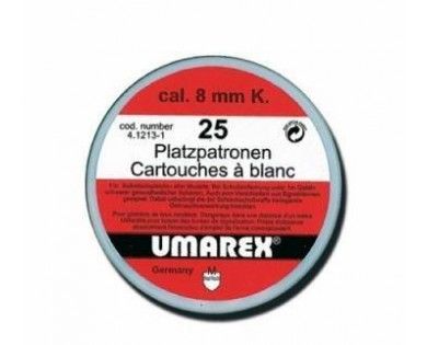 Boîte De 25 Cartouches Cal.8mm Blanc / Umarex 