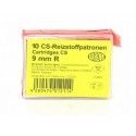 Boîte de 10 cartouches 9mm R gaz CS URAMEX 