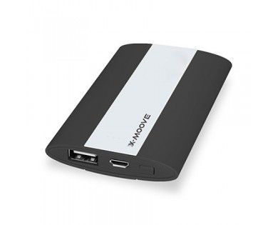 Batterie Externe Powergo Mini 3000 mAh Noir 
