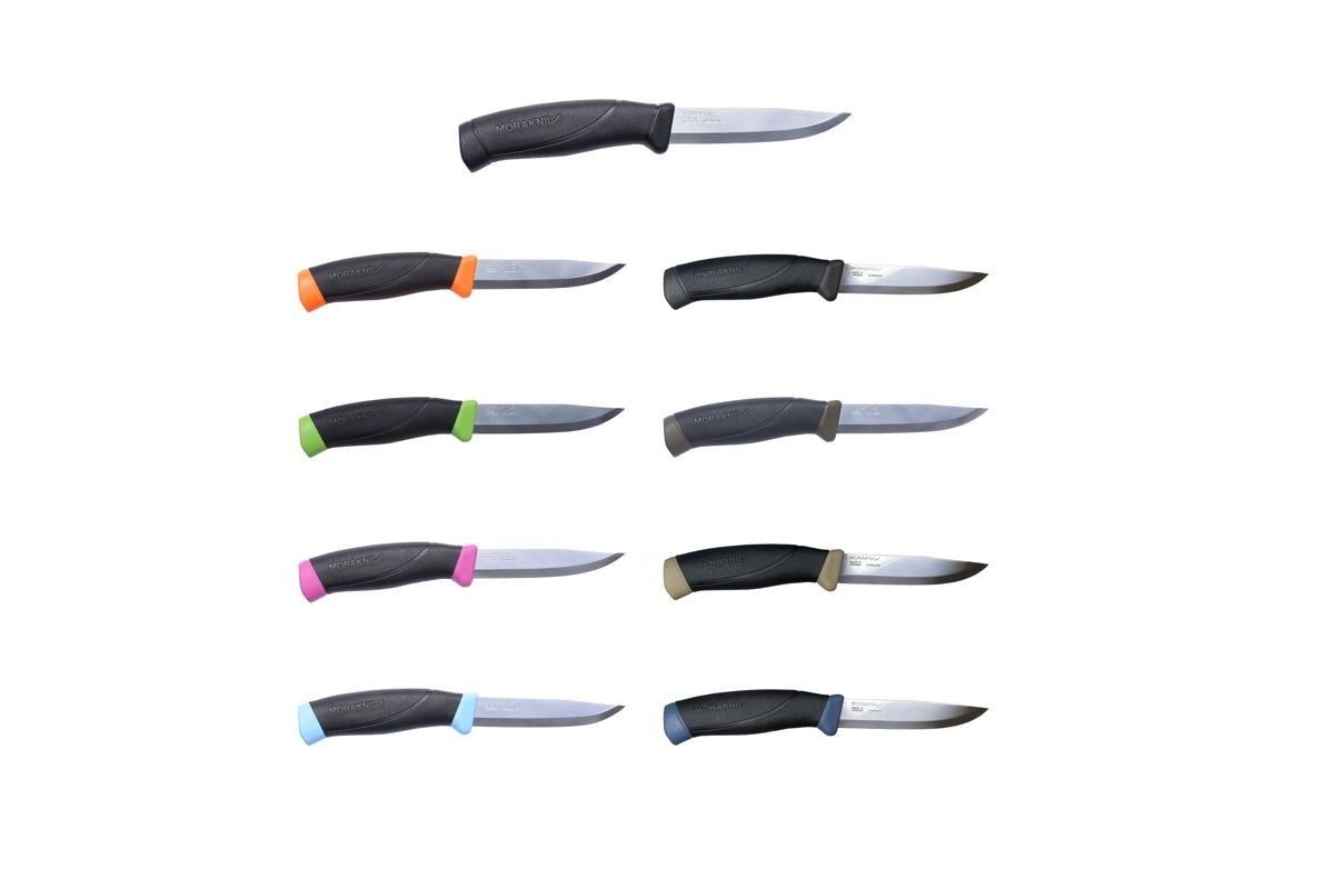 Couteaux Companion Colormix MORAKNIV Lame inox 104mm
