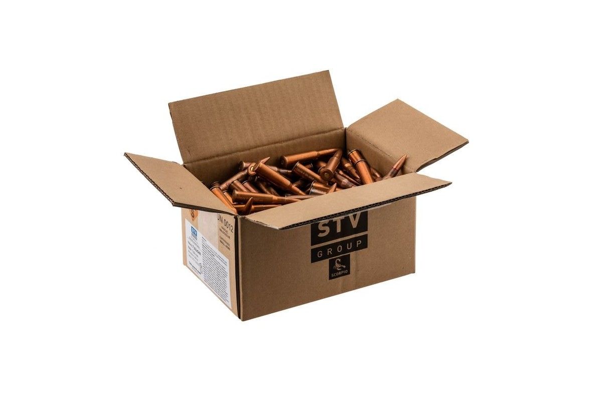 Munitions STV Scorpio 7.62X54R FMJ Berdan X300 Munitions STV Scorpio 7.62X54R FMJ Berdan X300