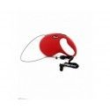 Laisse de taille médium Flexi ROUGE 5m de corde 