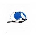 Laisse de taille médium Flexi BLEU 5m de corde 