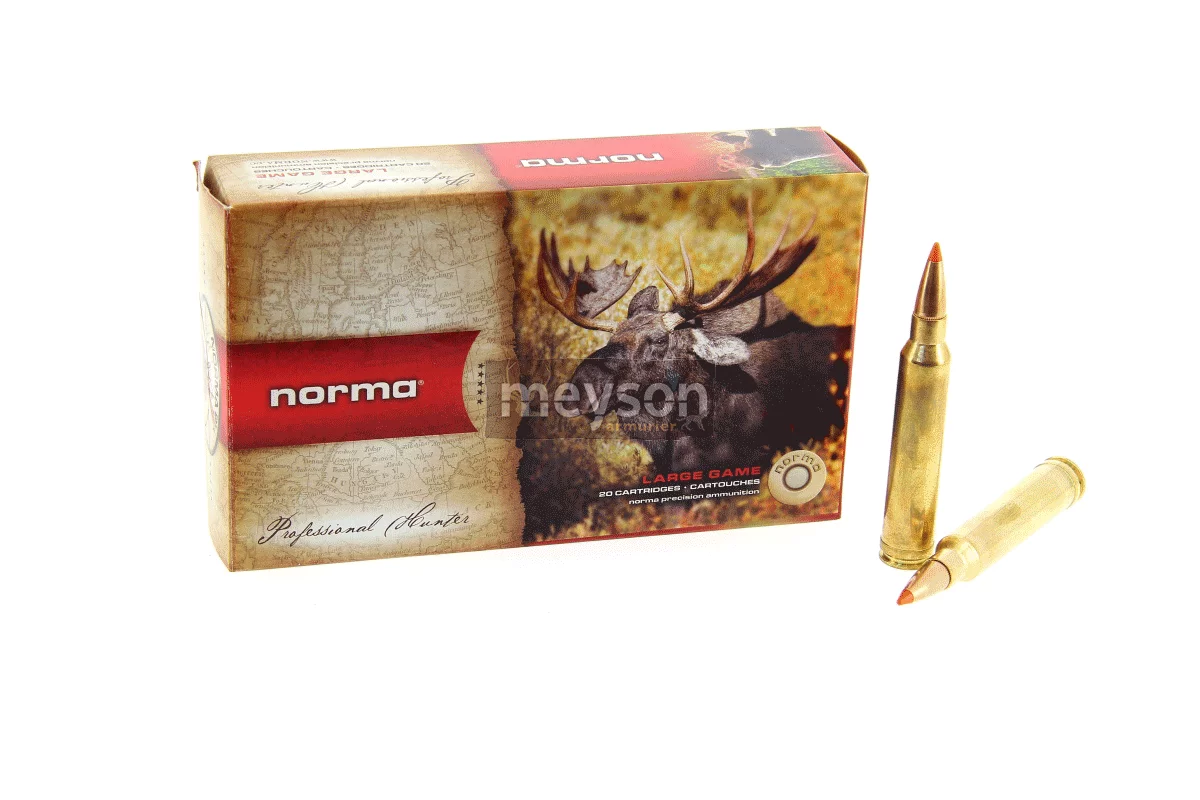 Munitions calibre 300Win Mag Norma TIP STRIKE 