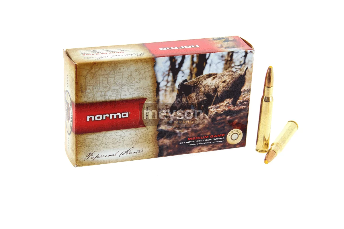 Munitions Norma PPDC calibre 30-06 – 180 grains 
