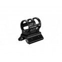 Montage magnetique 25.4 mm pour arme et lampe 
