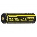 Batterie Nitecore 3400 mAh port USB 18650 