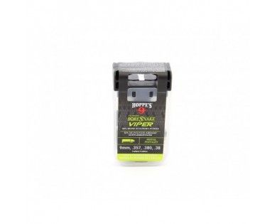 Cordon de nettoyage HOPPE'S Boresnake Viper pour Pistolet /Revolver calibre 9mm 
