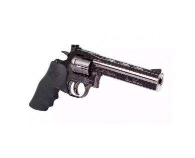 Revolver Dan Wesson 715 6'' nickelé, calibre 4.5 mm BBS 