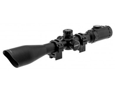 Lunette de tir UTG Mildot illuminée 4-16 x 44 mm 