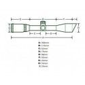 Lunette de tir UTG Mildot illuminée 4-16 x 44 mm 