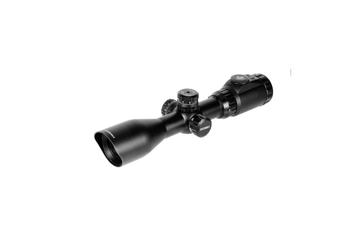 Lunette de tir UTG Mildot illuminée 2-7 x 44 Lunette de tir UTG Mildot illuminée 2-7 x 44