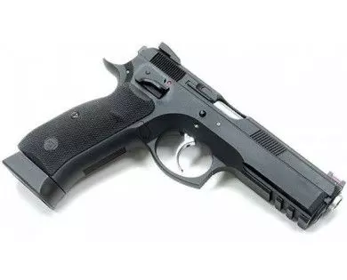 Pistolet CZ 75 CZ75 SP-01 Shadow GBB CO2 Blowback Full Metal Noir 4.5mm 