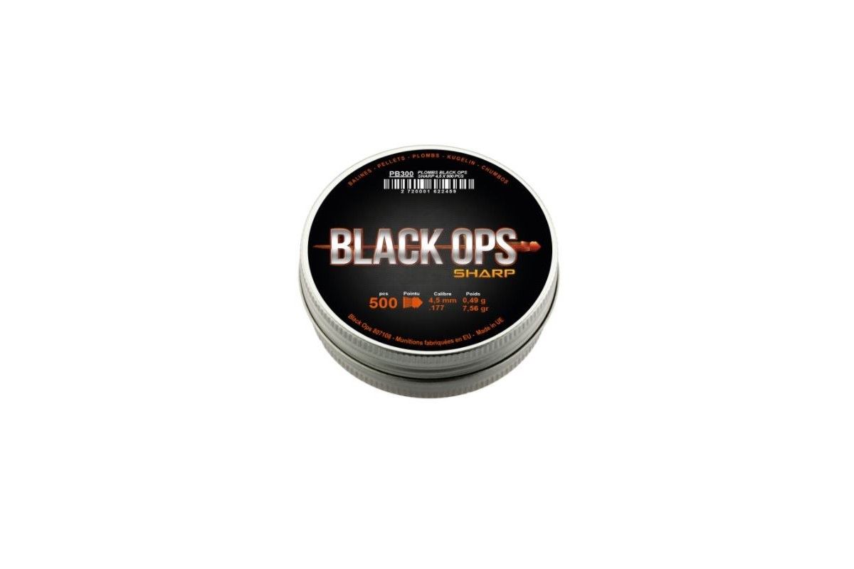 Balines BLACK OPS Sharp 4.5 mm