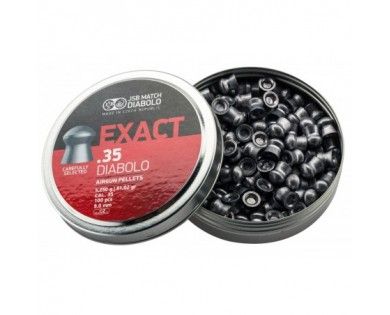Plombs Exact tête ronde 9 mm (Cal. 35) 
