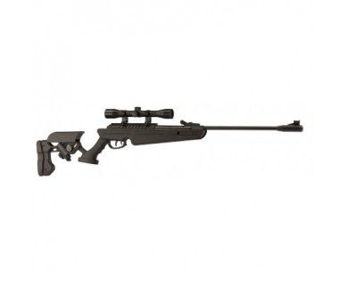 Carabine à air break barrel QUANTICO 19,9J + Lunette RTI 4x32 + 500 plombs + 100 cibles 
