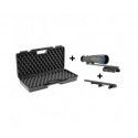 Pack Lunette hutte 1/2 jumelle 9 x 63 RTI + support anti-recul + mallette 