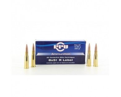 Munitions Prvi 8x51R Lebel 200grs 12.96G X20 