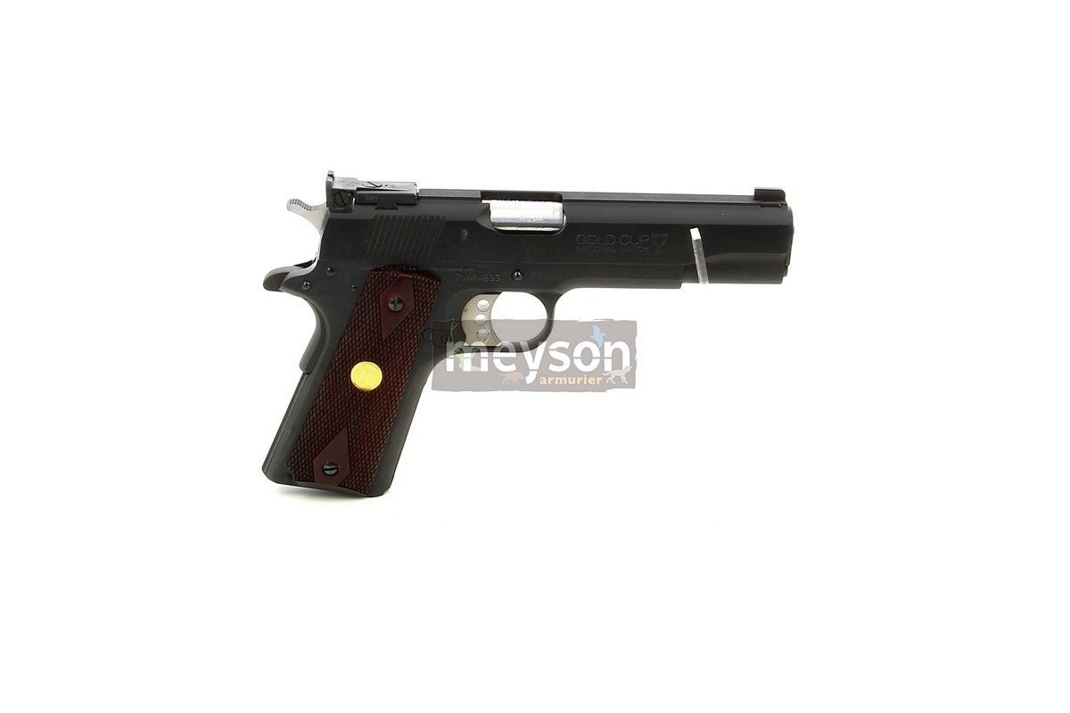 Pistolet Colt 1911 GOLD CUP NATIONAL MATCH SERIE 70 CAL. 45 ACP Pistolet Colt 1911 GOLD CUP NATIONAL MATCH SERIE 70 CAL. 45 ACP