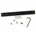 Rail Picatinny 21 mm pour Carabine Haenel SLB / Merkel SR1 
