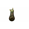 Poire à poudre noire en cuivre Baby Calibre 31 