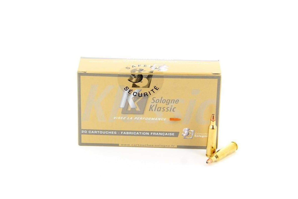 Munitions subsonique Sologne calibre 22-250 Rem 2,9 grammes Munitions subsonique Sologne calibre 22-250 Rem 2,9 grammes