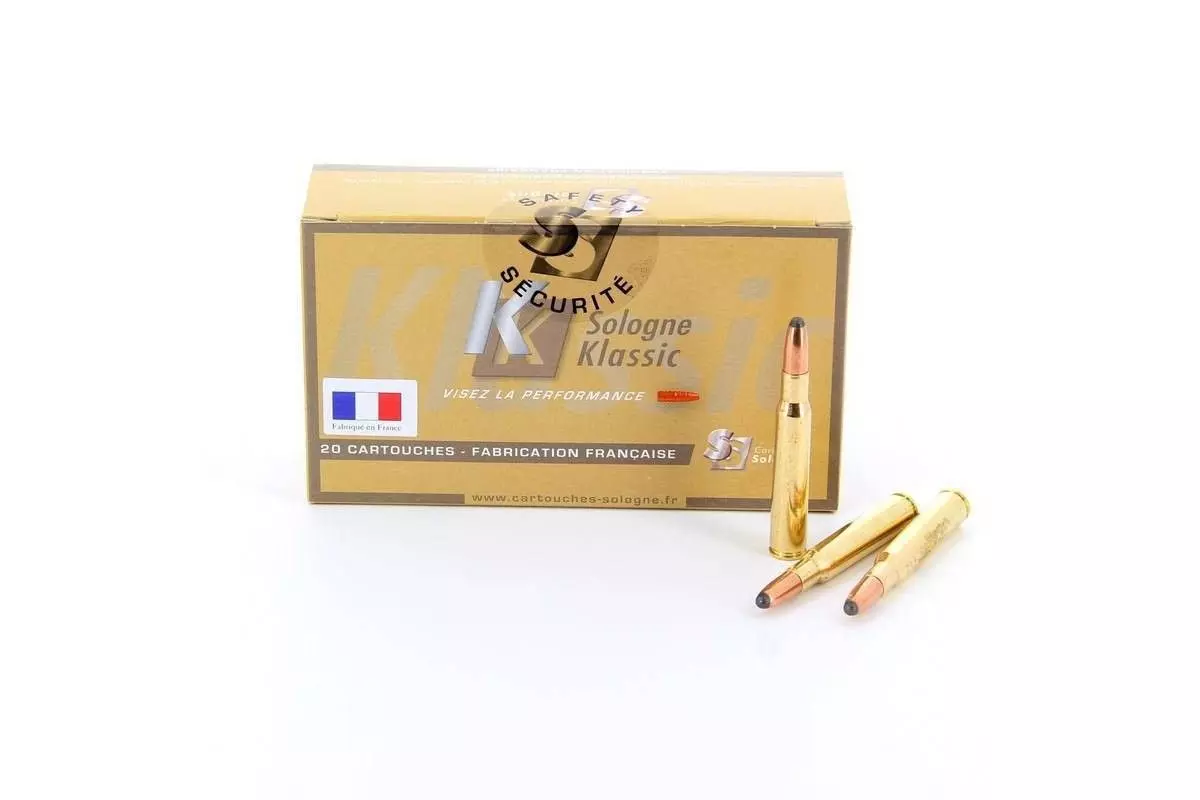 Munitions subsonique Sologne calibre 270 Win Sellier Bellot 150 grains – 9,7 grammes 