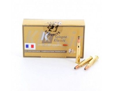 Munitions subsoniques Sologne calibre 7x64 139 grains – 9 grammes 
