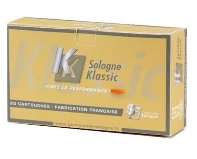 Munitions subsoniques Sologne calibre 9,3x62 Sellier Bellot 285 grains - 18,5 grammes 