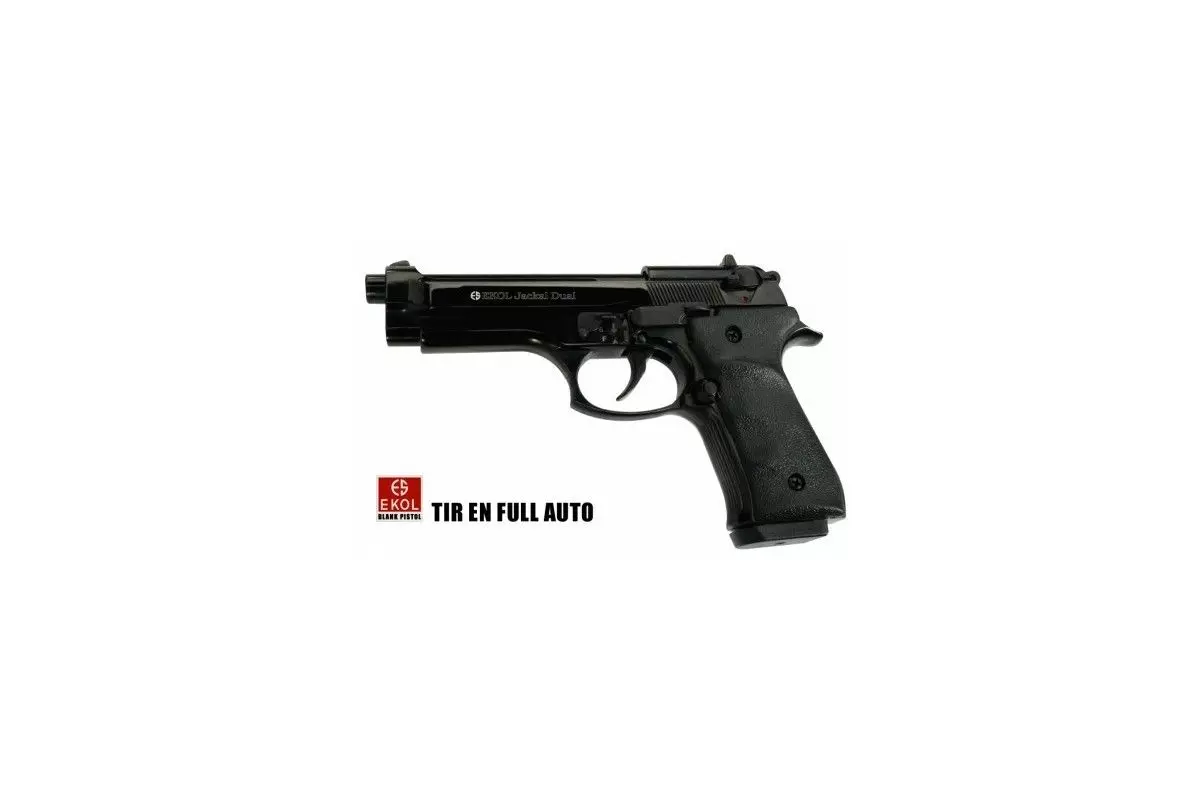 Pistolet EKOL Jackal Dual Beretta 92F- Full Automatique 