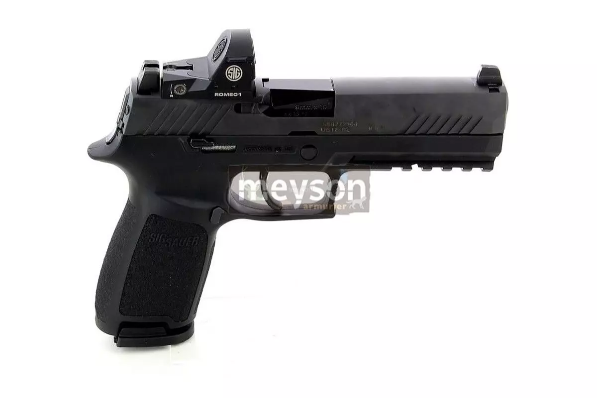 Pistolet semi-automatique Sig Sauer P320 Romeo 1 Full Size noir calibre 9x19 