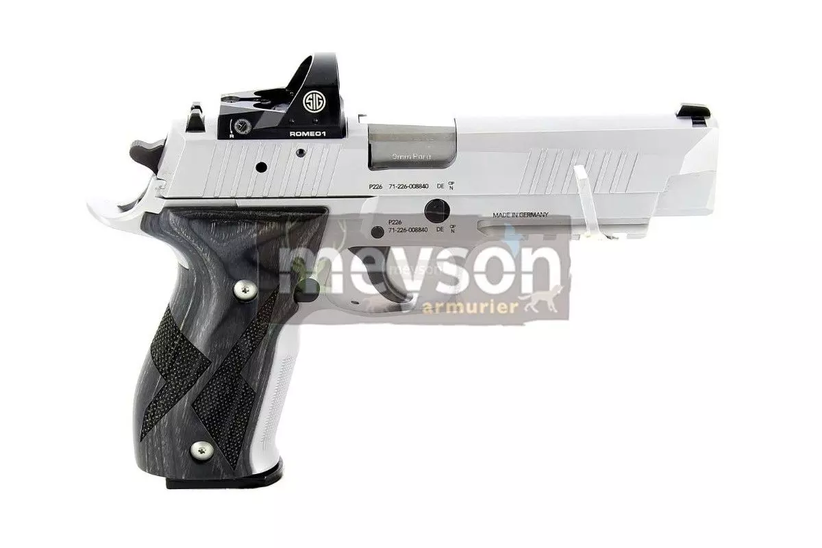Pistolet semi-automatique Sig Sauer P226 X-Five + viseur point rouge Roméo 1 