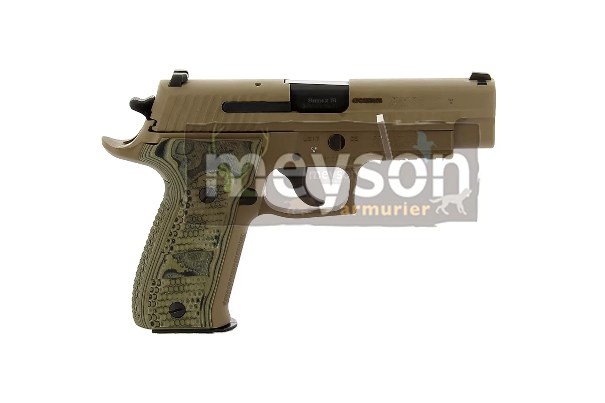 Pistolet semi-automatique Sig Sauer P226 Scorpion Desert calibre 9x19 