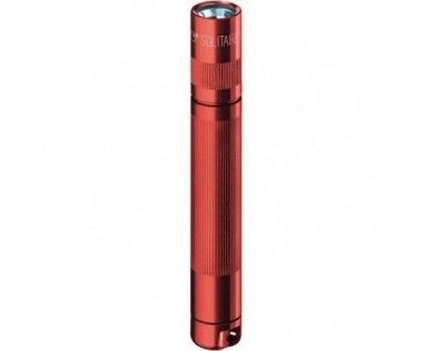 Mini Lampe de Poche MAGLITE Solitaire Rouge 