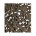 Filet Camo renforcé kaki/marron dimensions : 1,5 x 5 m Stepland 
