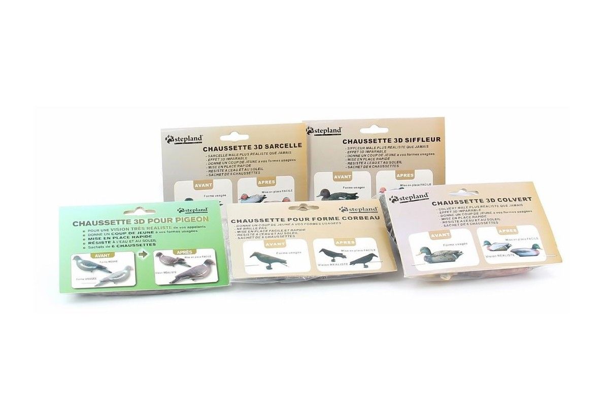 Chaussette 3D camouflage Stepland