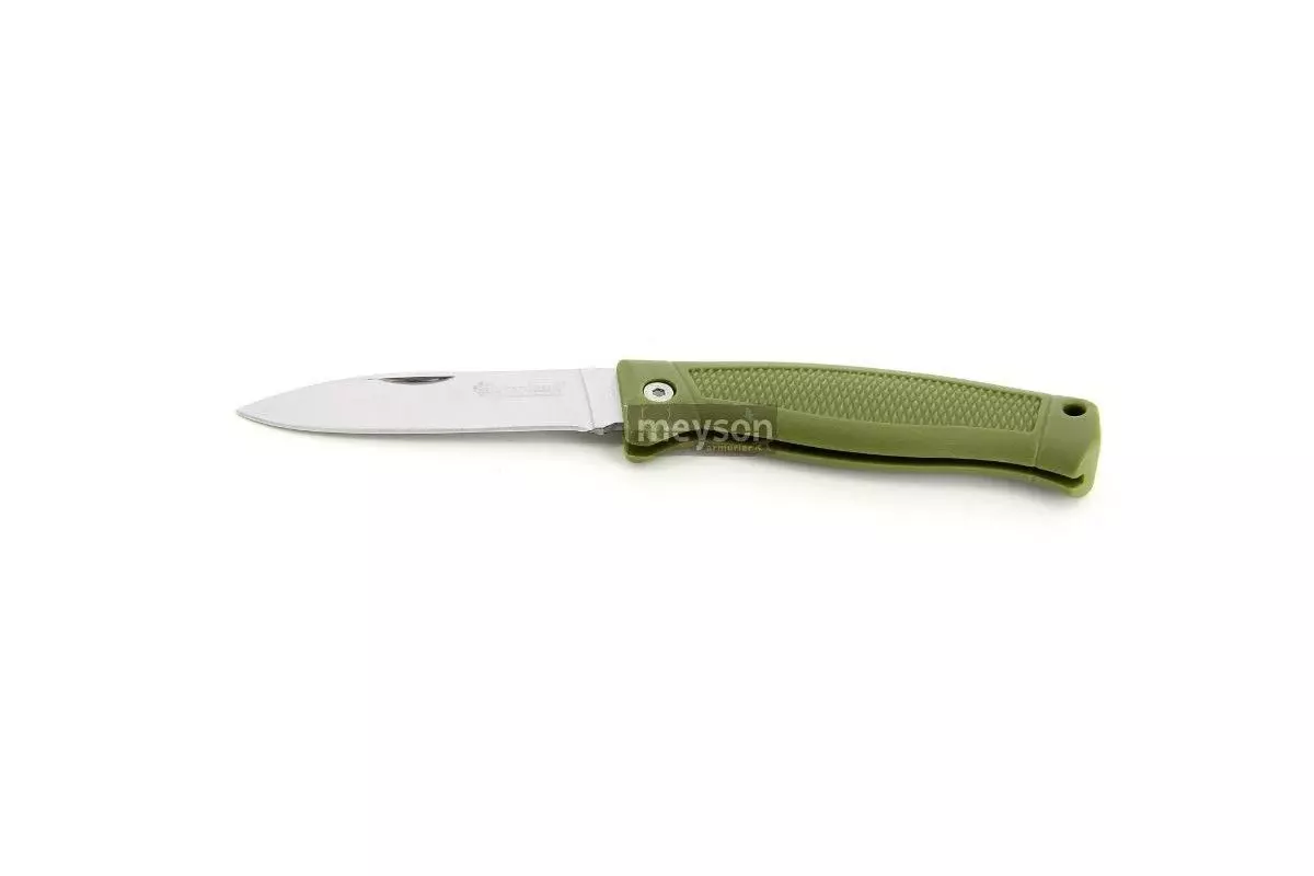 Couteau STEPLAND pliant vert kaki 8.5cm 