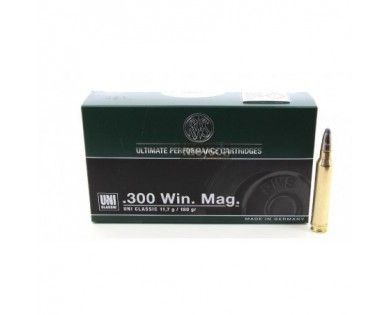 Munitions RWS Calibre 300 Win Mag Uni 11.7g 