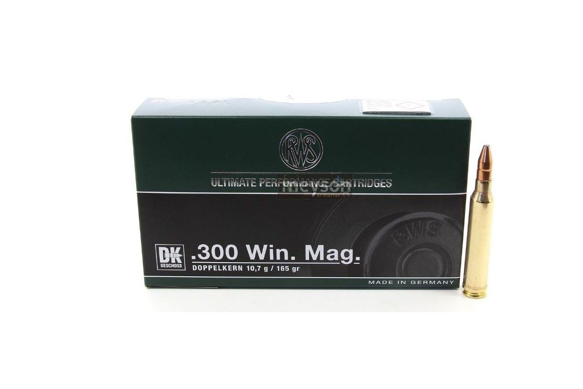Munitions RWS 300 DK 165 grains Munitions RWS 300 DK 165 grains