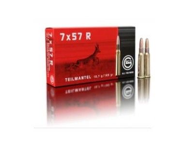 Munitions Geco 7x57 R - TM ½ blindée 